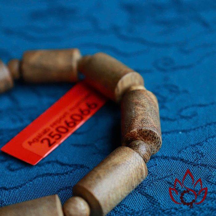 Vòng Trầm Hương Trụ Trúc | 10 Ly | Trầm Tốc Kiến Tự Nhiên Lâu Năm